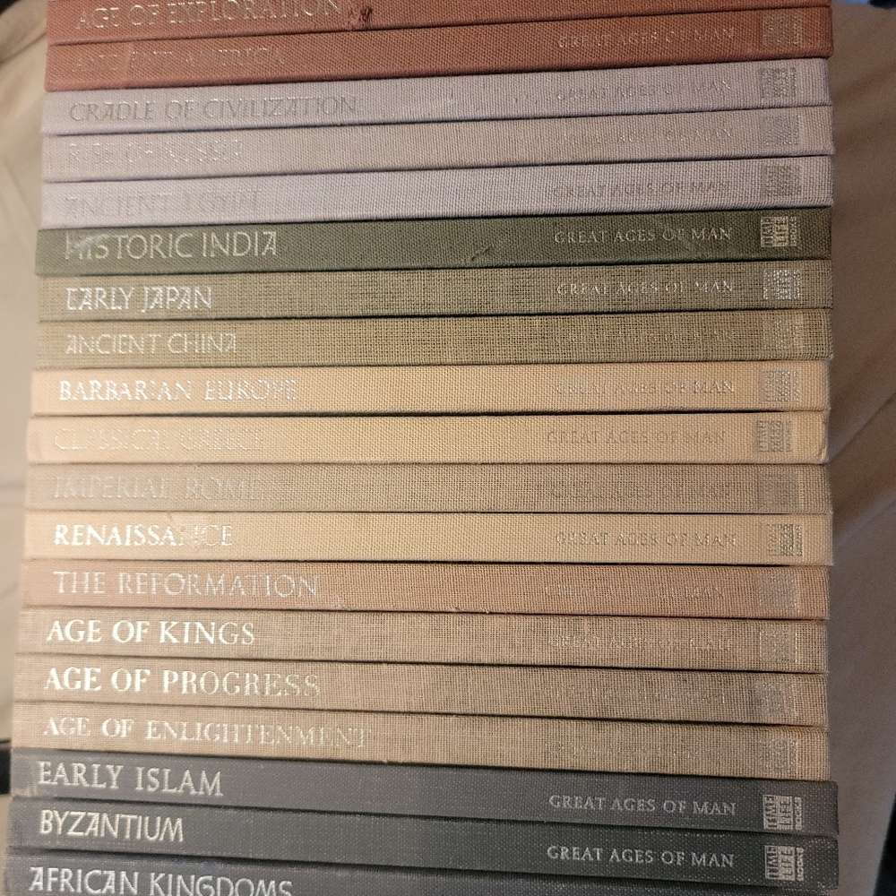 Great Ages of Man: A History of the World’s Cultures – Time Life Books (19 Volum